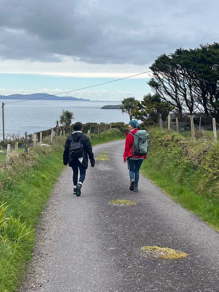 Ladies on walk